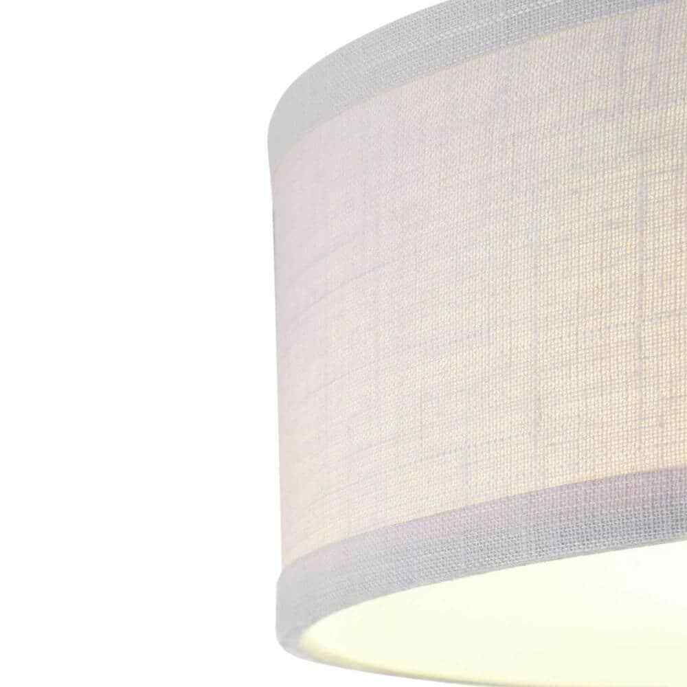 Progress Lighting Inspire Collection Graphite Integrated LED Semi-Flush Mount