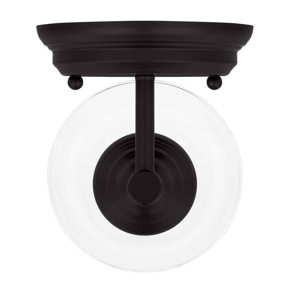 Hampton Bay Marsden 1-light Oil Rubbed Bronze Transitional Indoor Wall Sconce