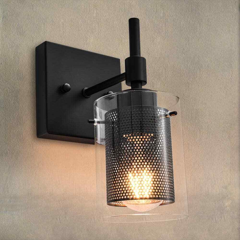 EDISLIVE Fraga 4.72 in. 1-Light Vanity Light Fixture Wall Sconce