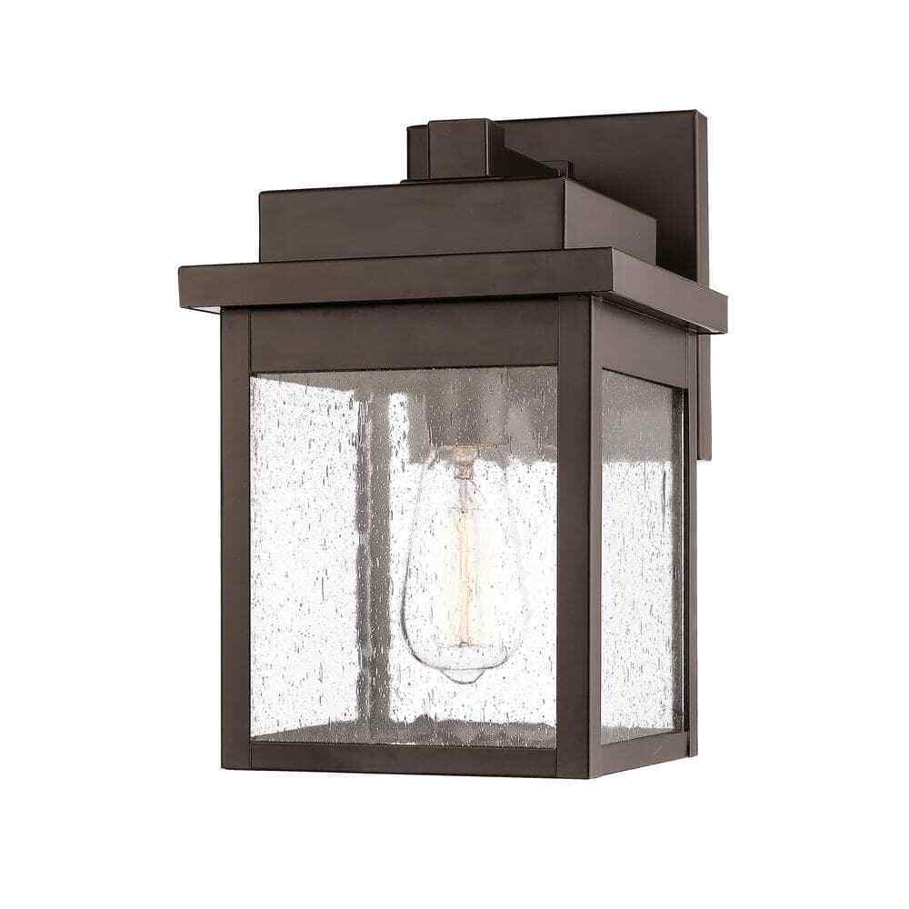 Millennium Lighting 8 in. 1-Light Powder Coat Bronze Outdoor Wall Sconce