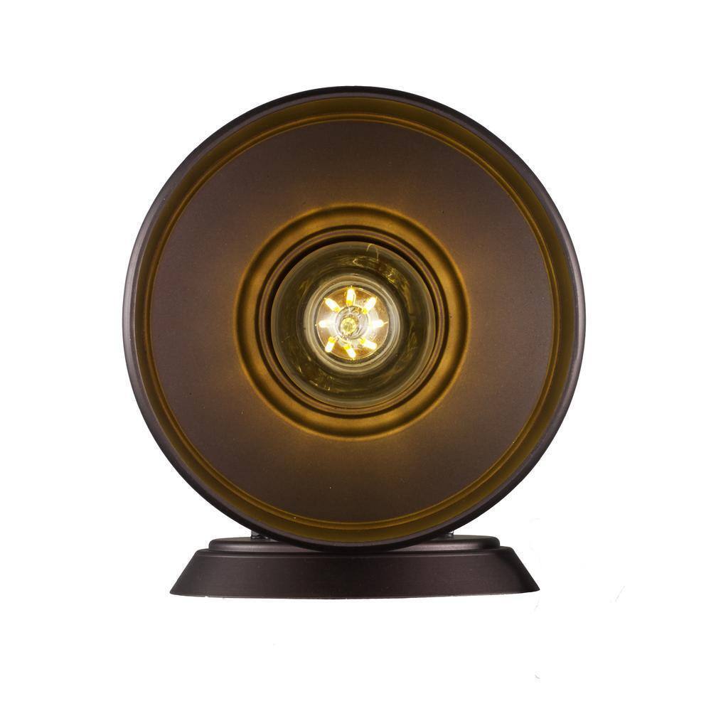 Bel Air Lighting Channing 1-Light Small Bronze Barn Farmhouse Outdoor Wall Light