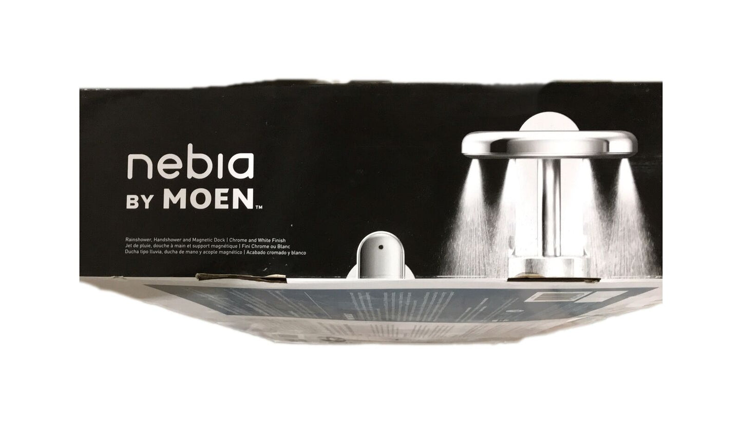 MOEN Spa Shower 1-Spray 8 in. Dual Fixed and Handheld Shower Head 1.75 GPM