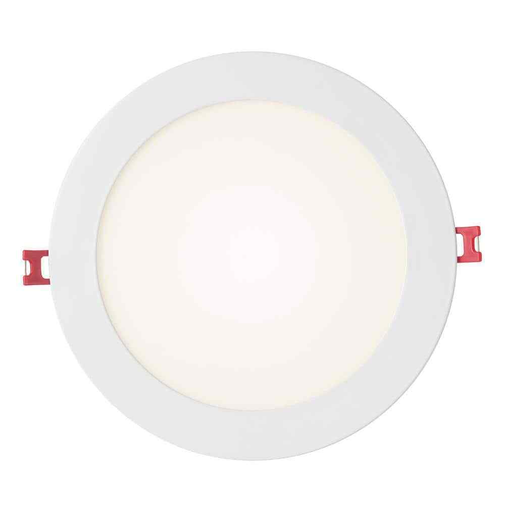 Commercial Electric 8 in. Canless Integrated LED Recessed Light Kit