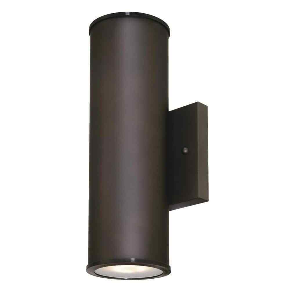 Westinghouse Mayslick 2-Light Oil Rubbed Bronze Outdoor Integrated Wall Sconce