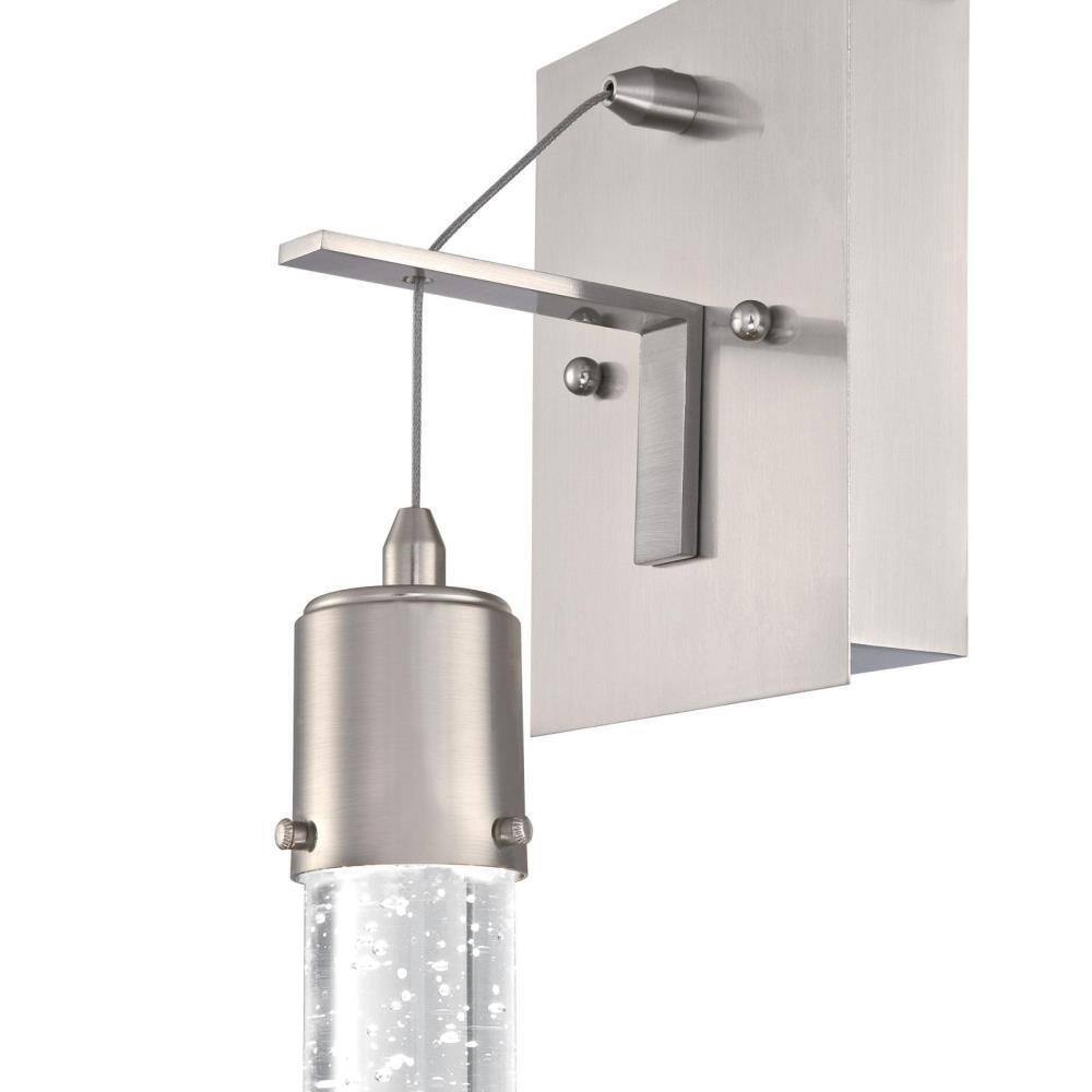 Westinghouse Cava 9-Watt Brushed Nickel Integrated LED Wall Mount Sconce 6372000