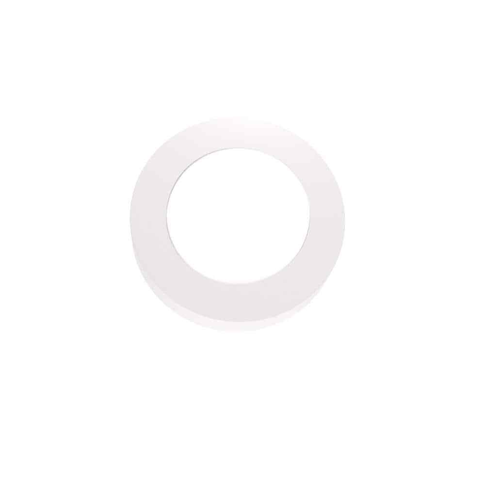 Commercial Electric 3-Light Plug-In LED White Puck Light Kit w/ CCT Changing