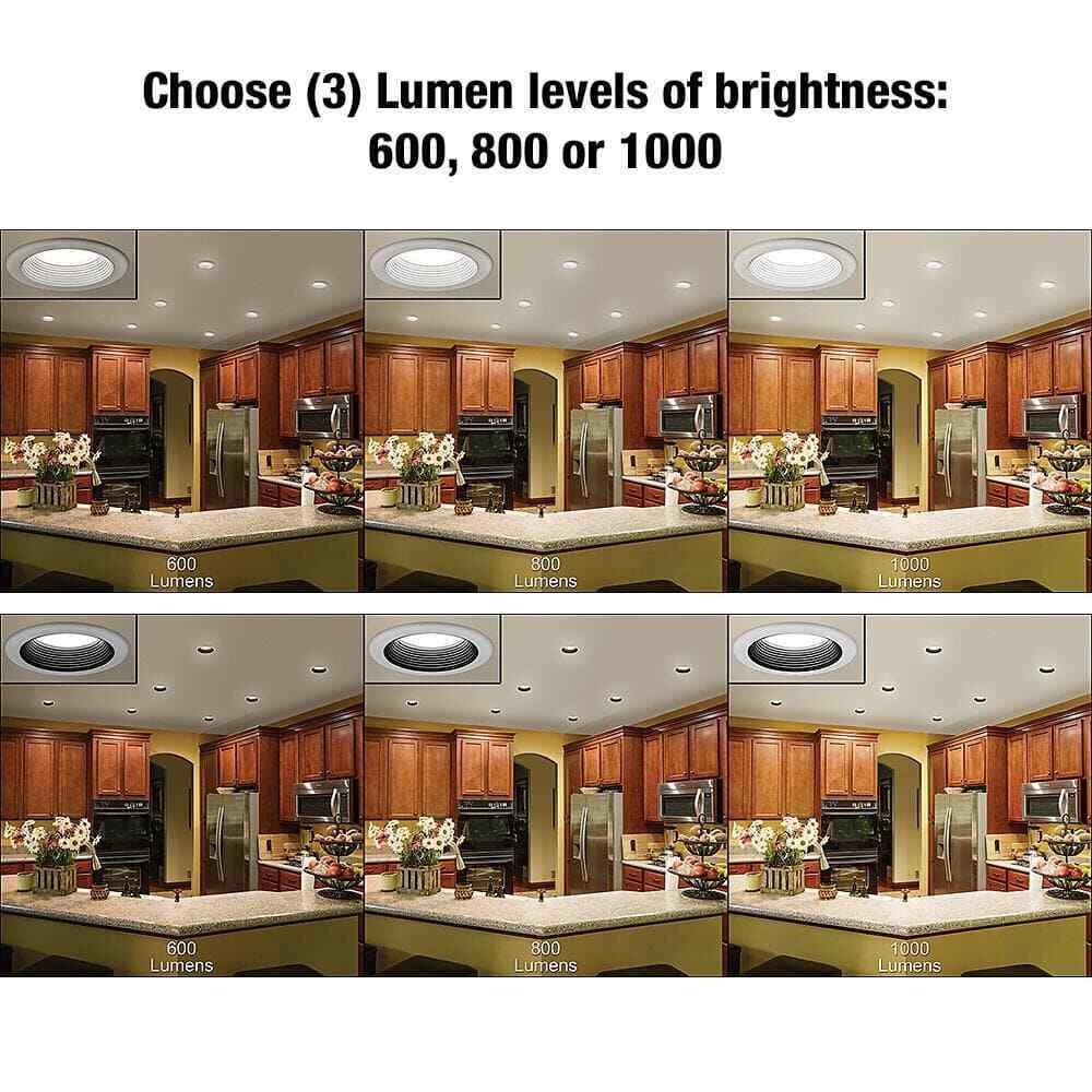 Commercial Electric 4 in. Selectable LED Recessed Trim Downlight