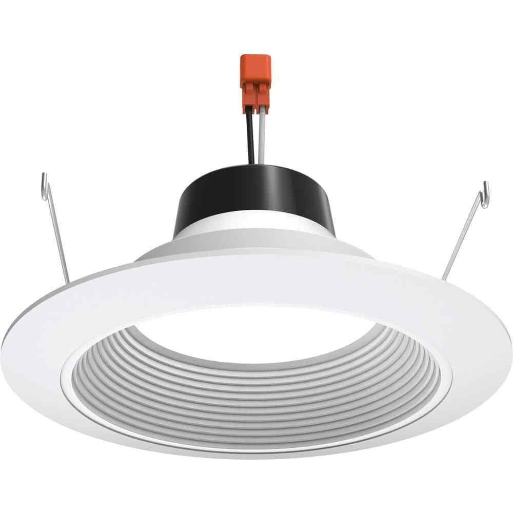 Juno Contractor Select 6RLD 6 in. 3000K 700 Lumens LED White Recessed Light Trim