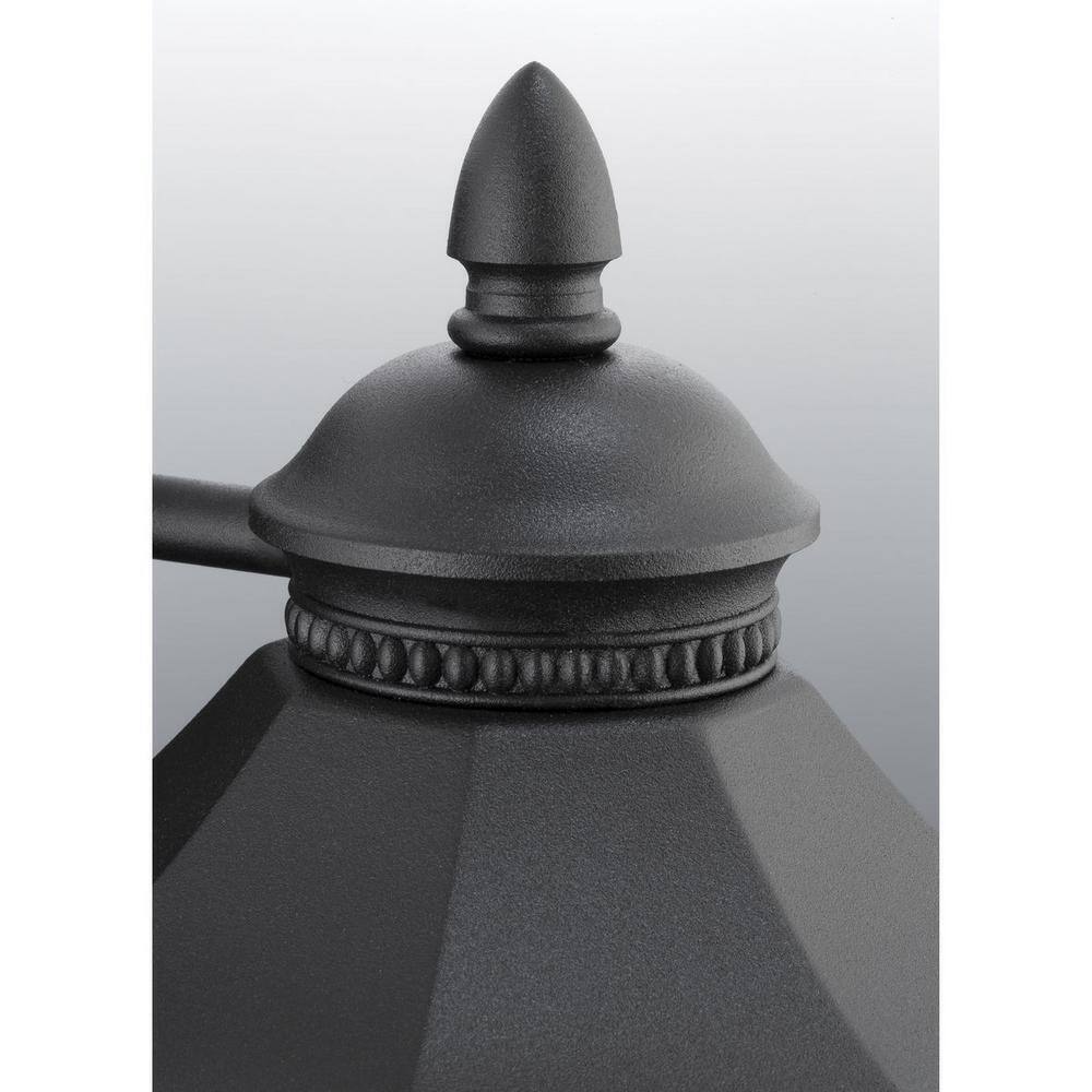 Progress Lighting Edition Collection Black Outdoor Medium Wall Lantern Light