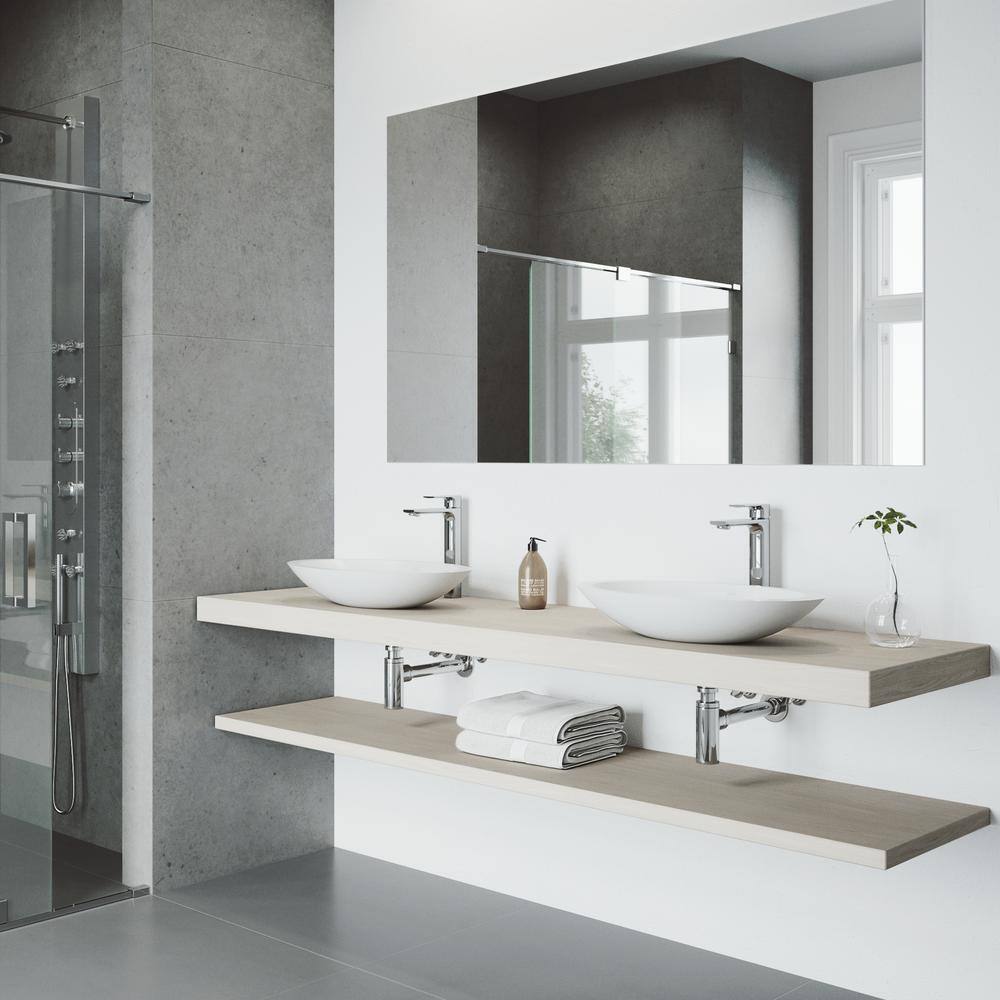 VIGO Norfolk Single Handle Single-Hole Bathroom Vessel Faucet in Chrome