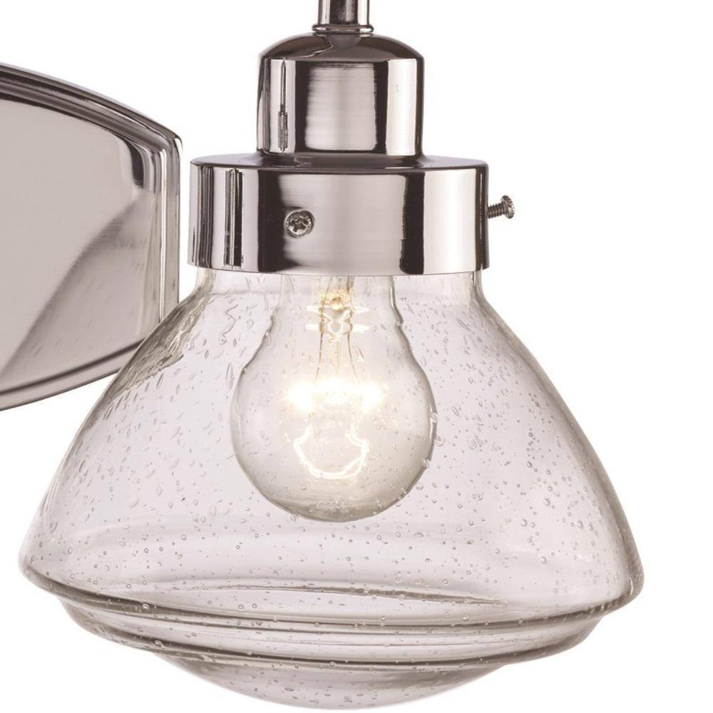 Bel Air Lighting Colorado 17.5 in. 2-Light Polished Chrome Bathroom Vanity Light