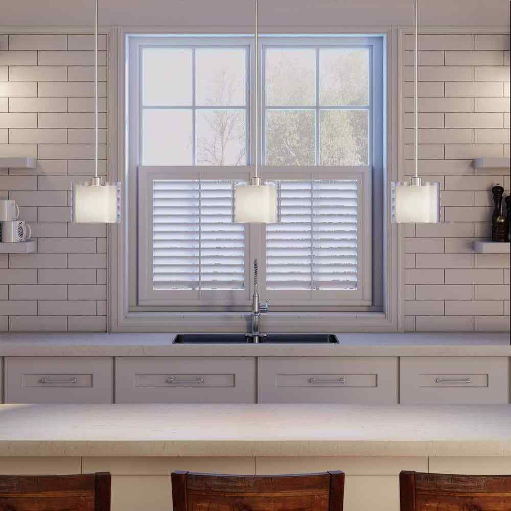 Progress Lighting Invite Collection 1-Light Brushed Nickel Mini Pendant