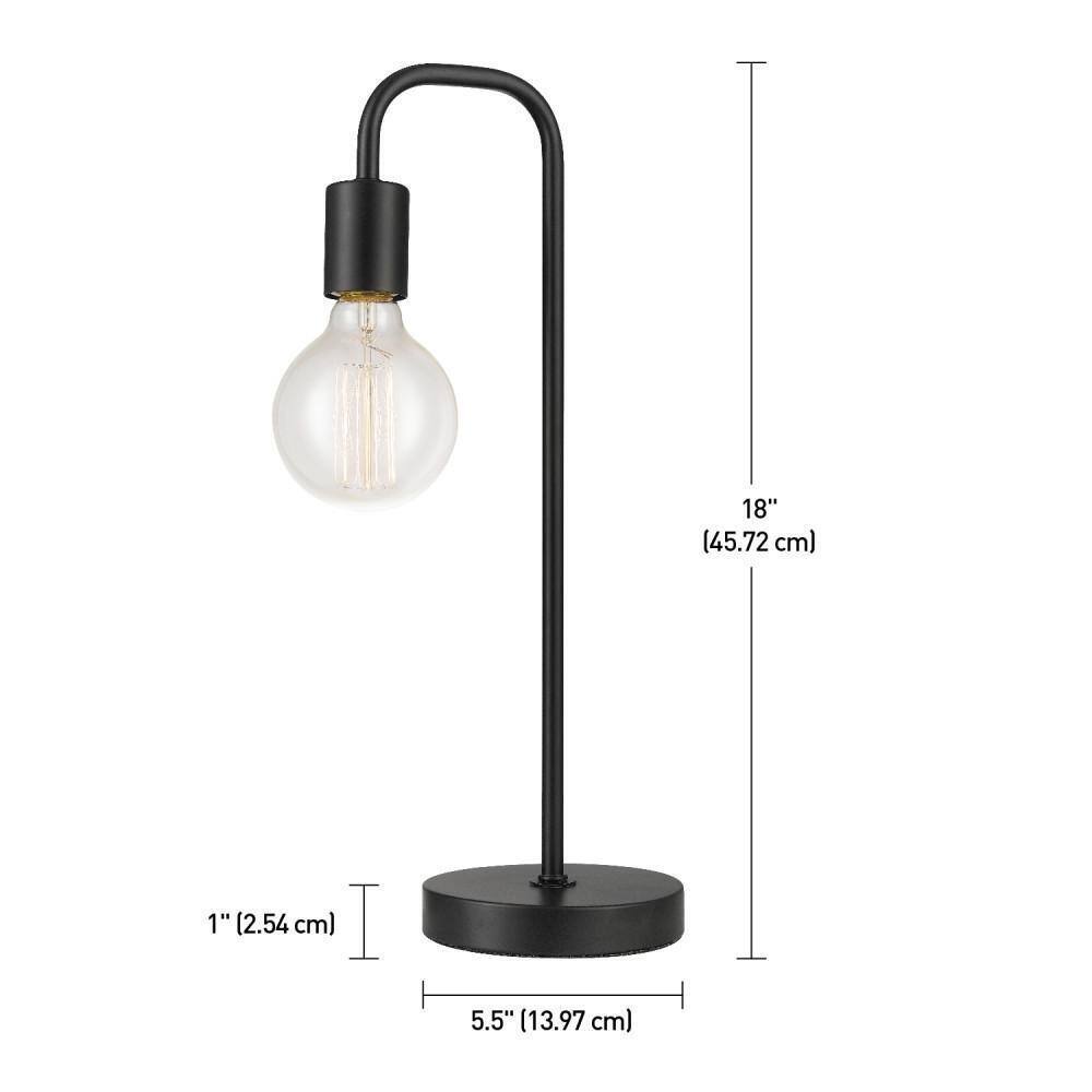 Globe Electric Holden 18 in. Black Table Lamp