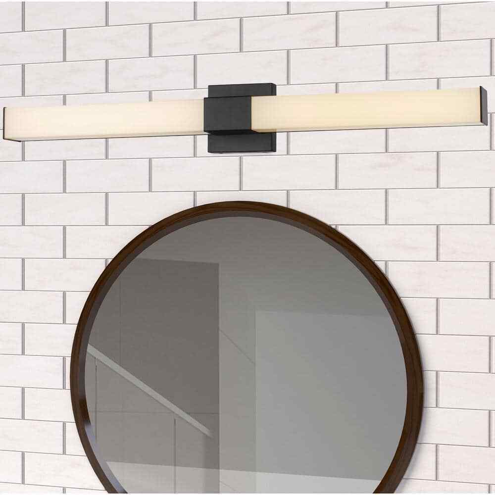 Bel Air Lighting Saavy 36 in. 2-Light Integrated LED Vanity Light Fixture