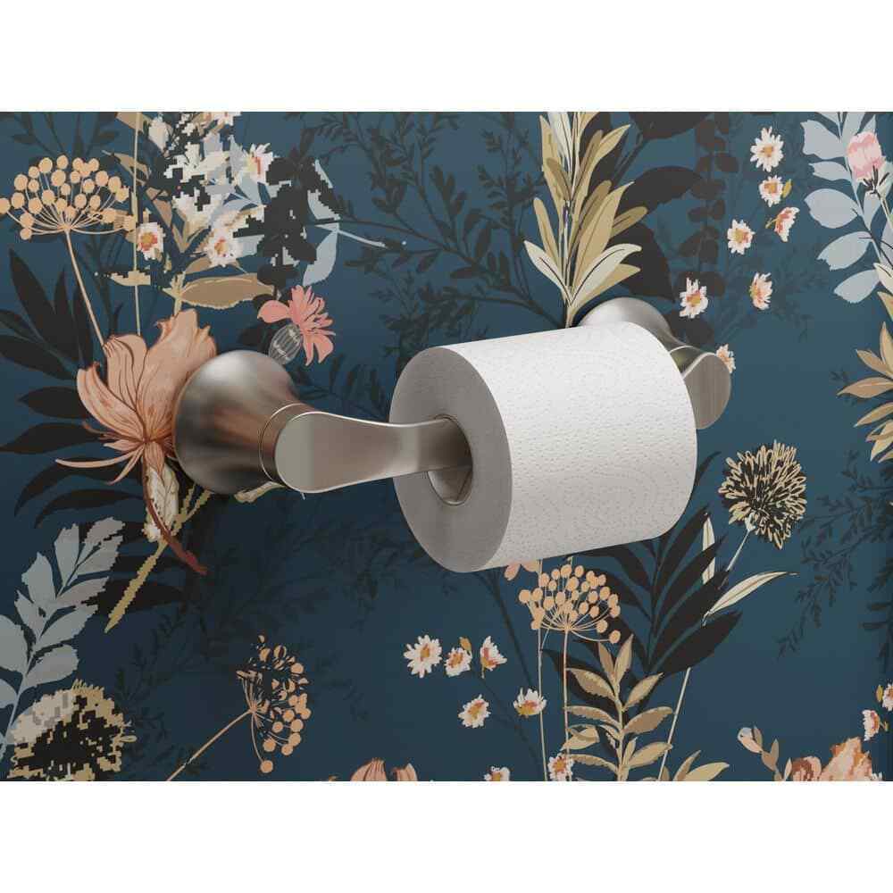 KOHLER Simplice Wall Mounted Toilet Paper Holder in Matte Black