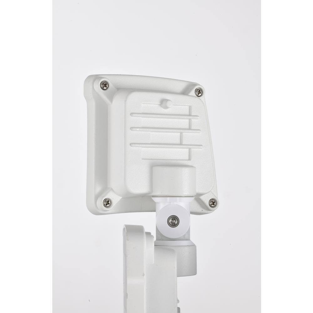 AWSENS White Outdoor LED Security Flood Light Wall or Eave Mount Flood Light