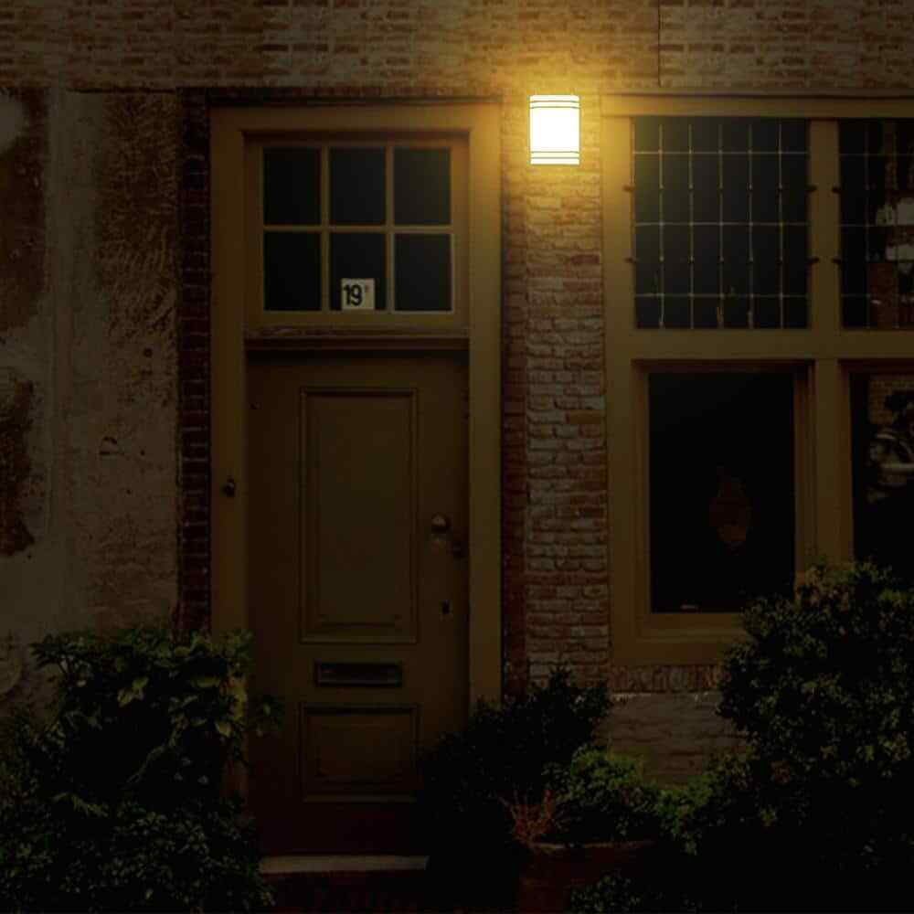 TECHKO Solar Integrated LED Outdoor Sconce Amber or White Light SSL-303