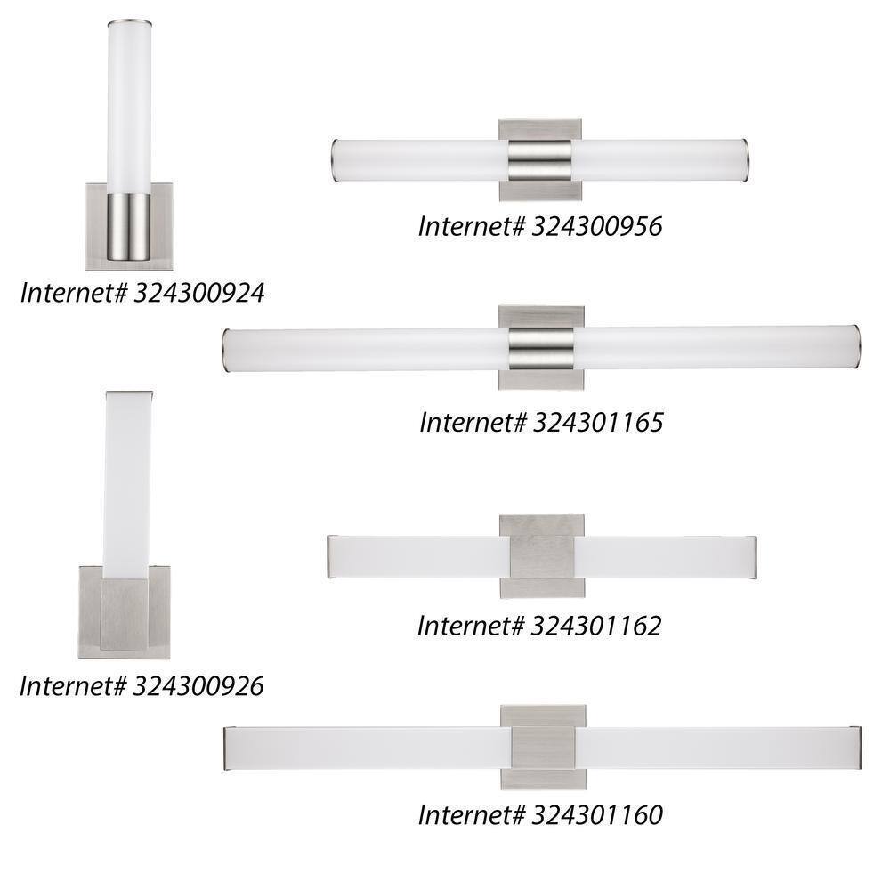 Bel Air Lighting Saavy 36 in. 2-Light Integrated LED Vanity Light Fixture