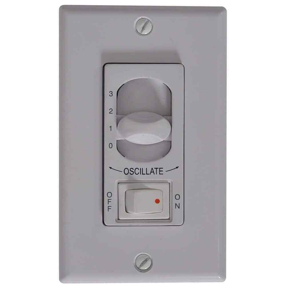 Bentley II 18 in. Indoor/Outdoor Brushed Nickel Oscillating Ceiling Fan