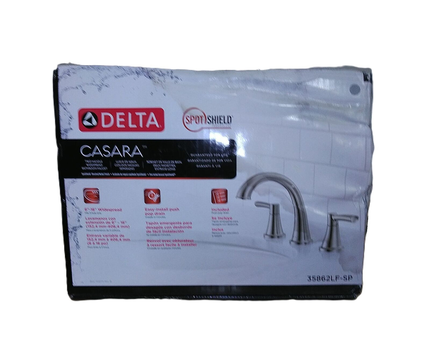 Delta Casara 8 in. Widespread 2-Handle Bathroom Faucet