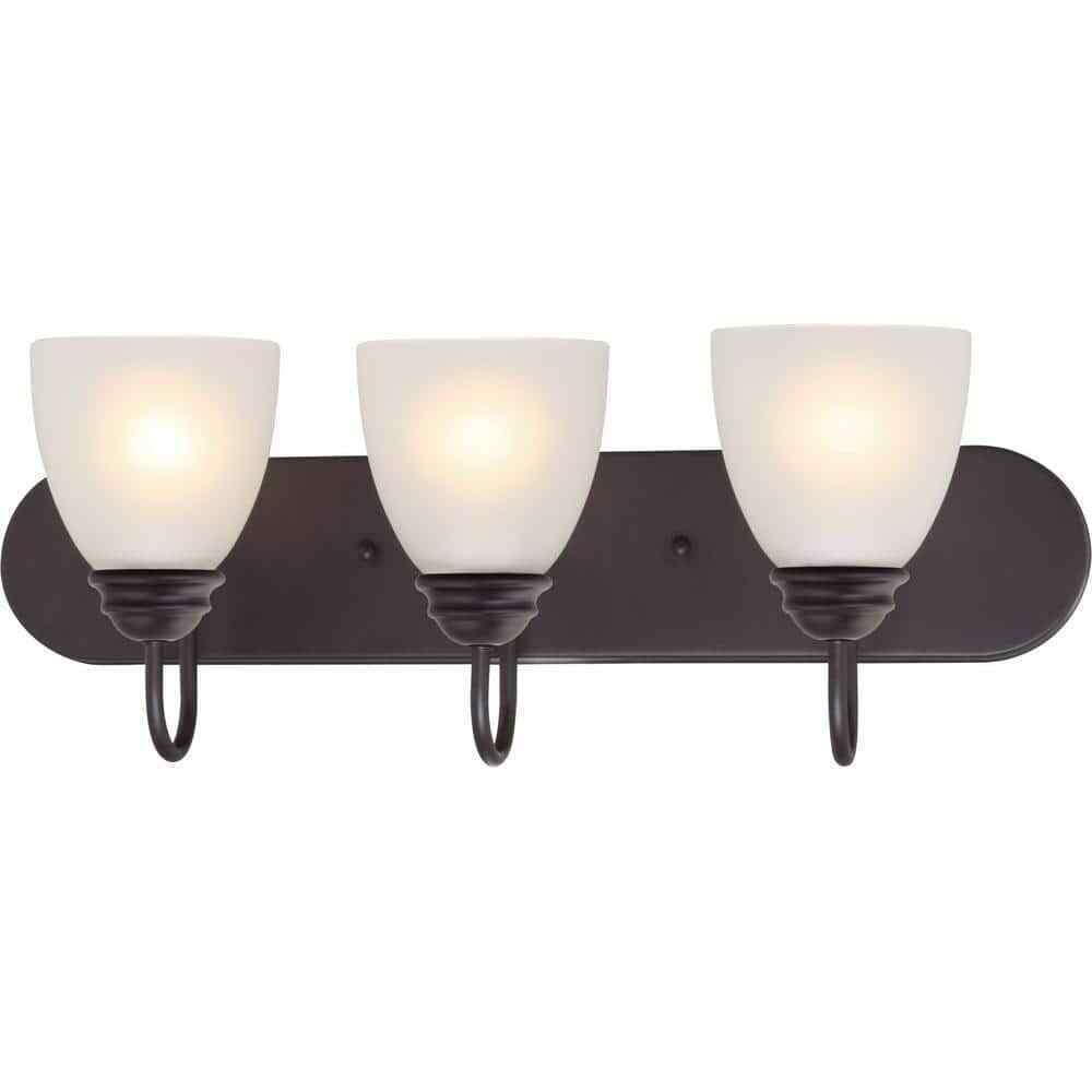 Volume Lighting Mari 3-Light Indoor Antique Bronze Vanity Light