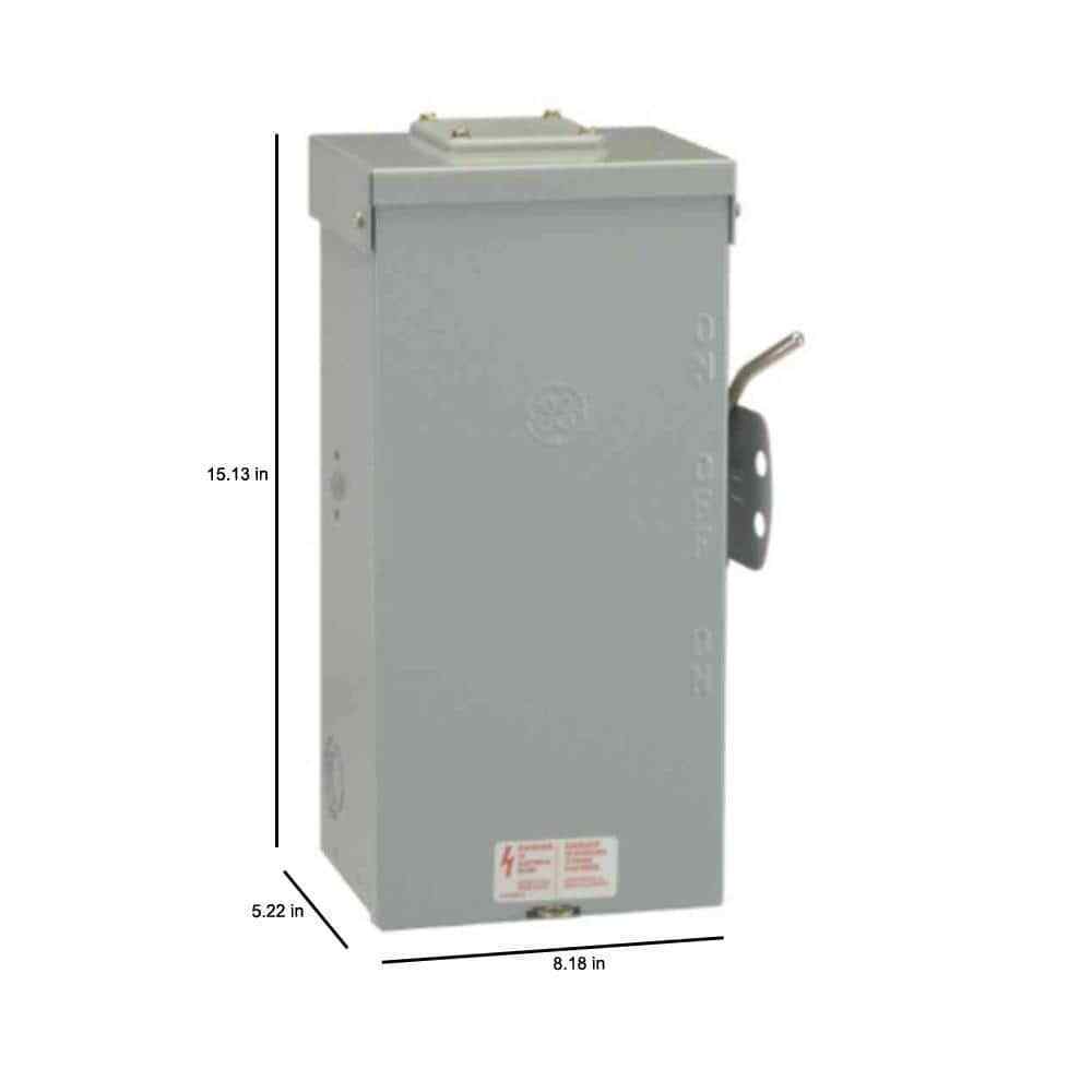 GE 100 Amp 240-Volt Non-Fused Emergency Power Transfer Switch TC10323R