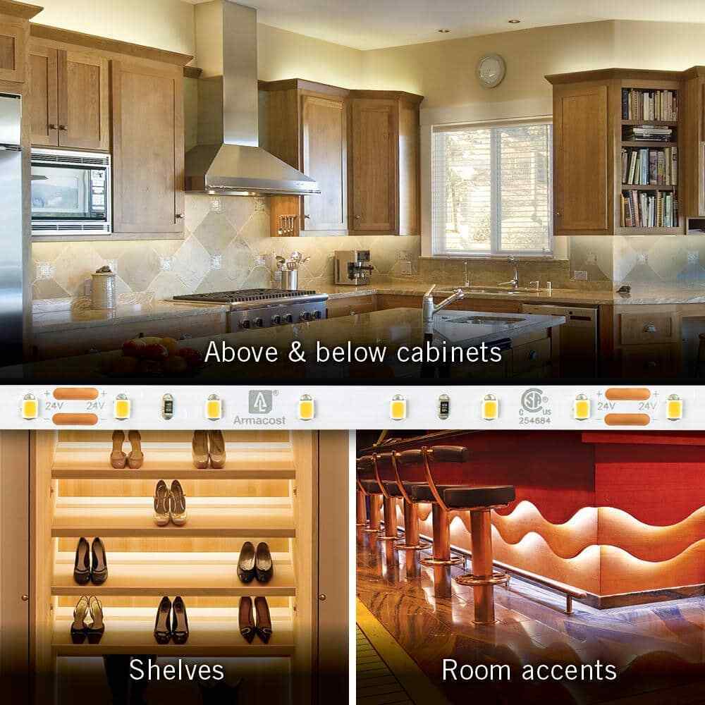 Armacost Lighting RibbonFlex Pro 32.8 ft. 10M 24-Volt LED Tape Light