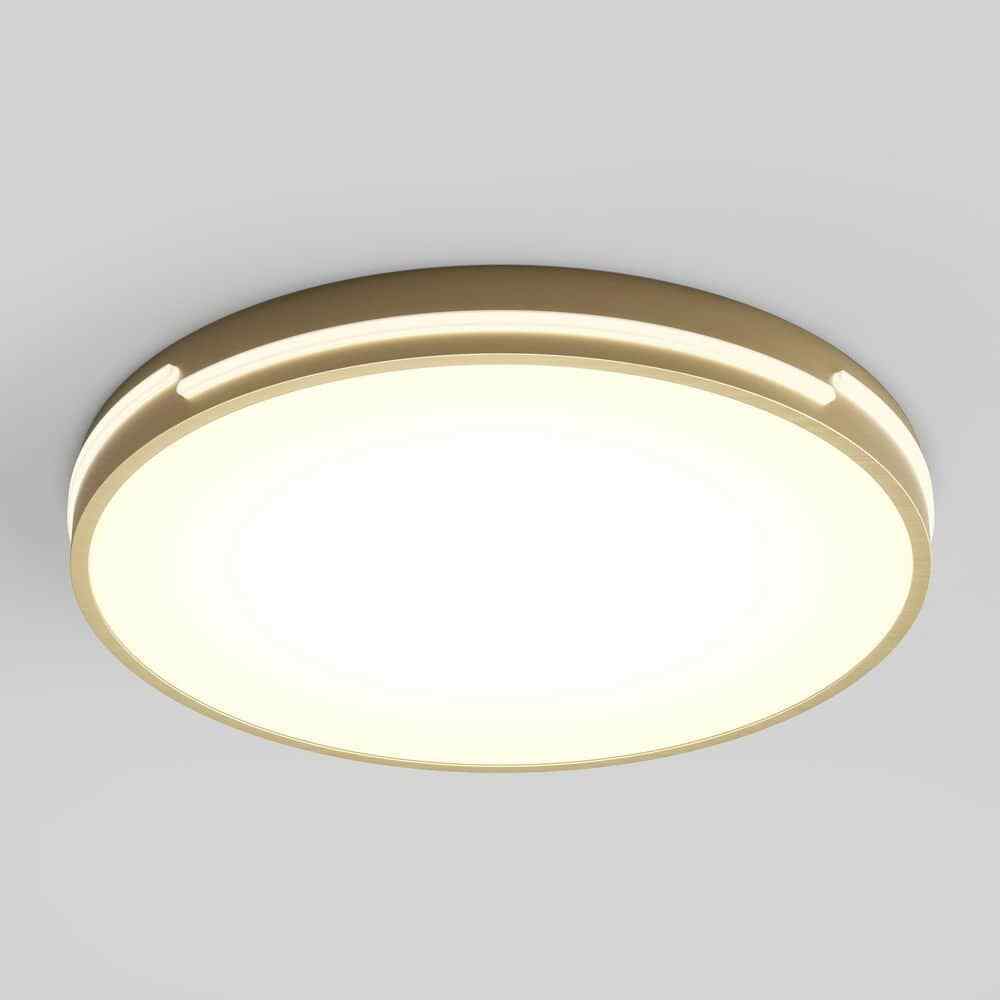Artika Delray Modern Gold LED 5 CCT Flush Mount Ceiling Light Fixture
