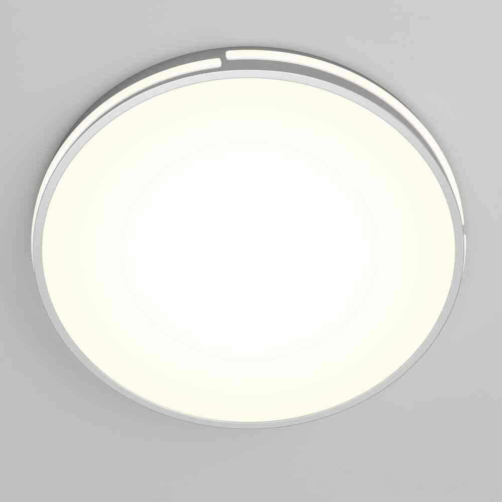 Artika Delray Modern Chrome LED 5 CCT Flush Mount Ceiling Light Fixture