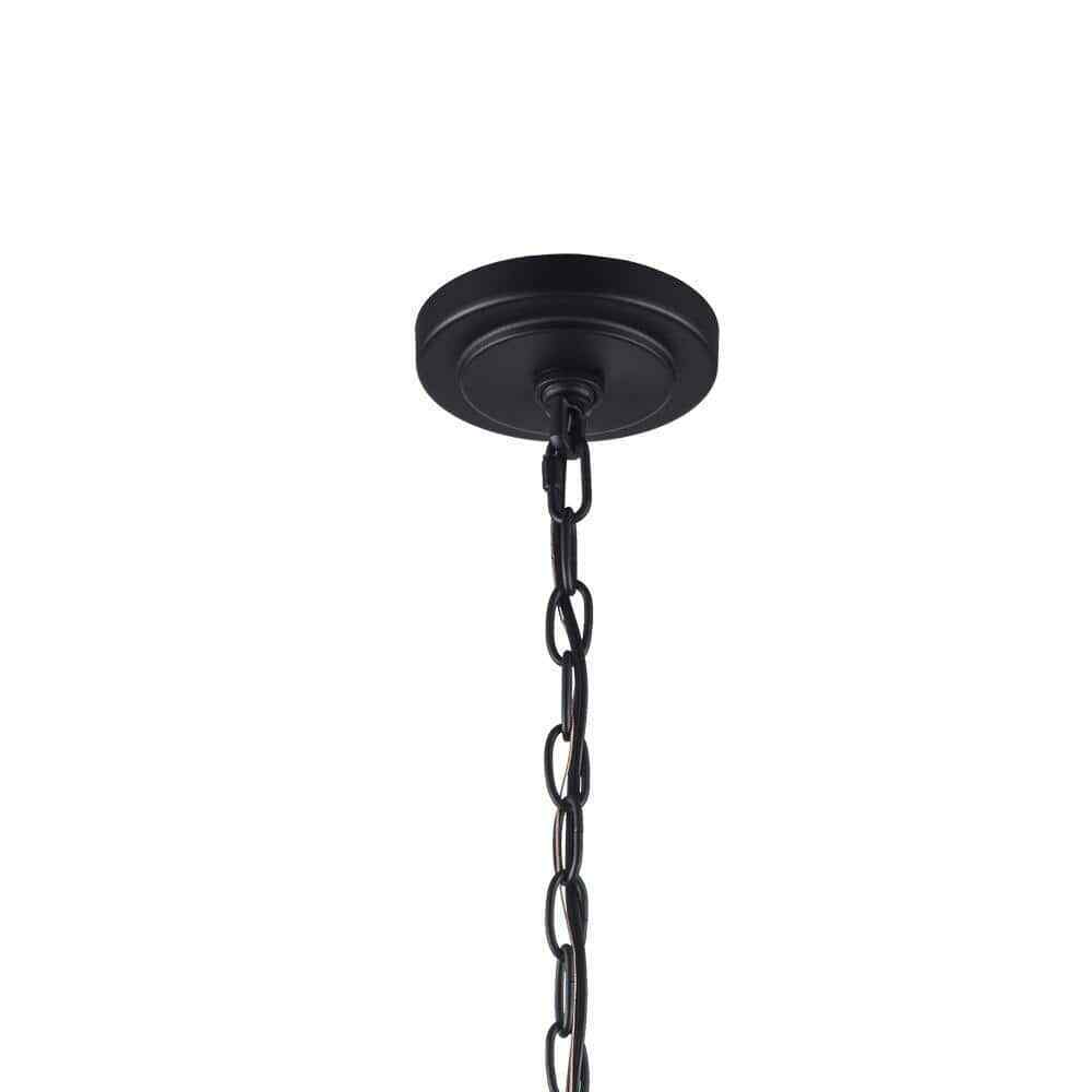 Monteaux Lighting Bel Air 2-Light Black Outdoor Hanging Pendant Light Fixture