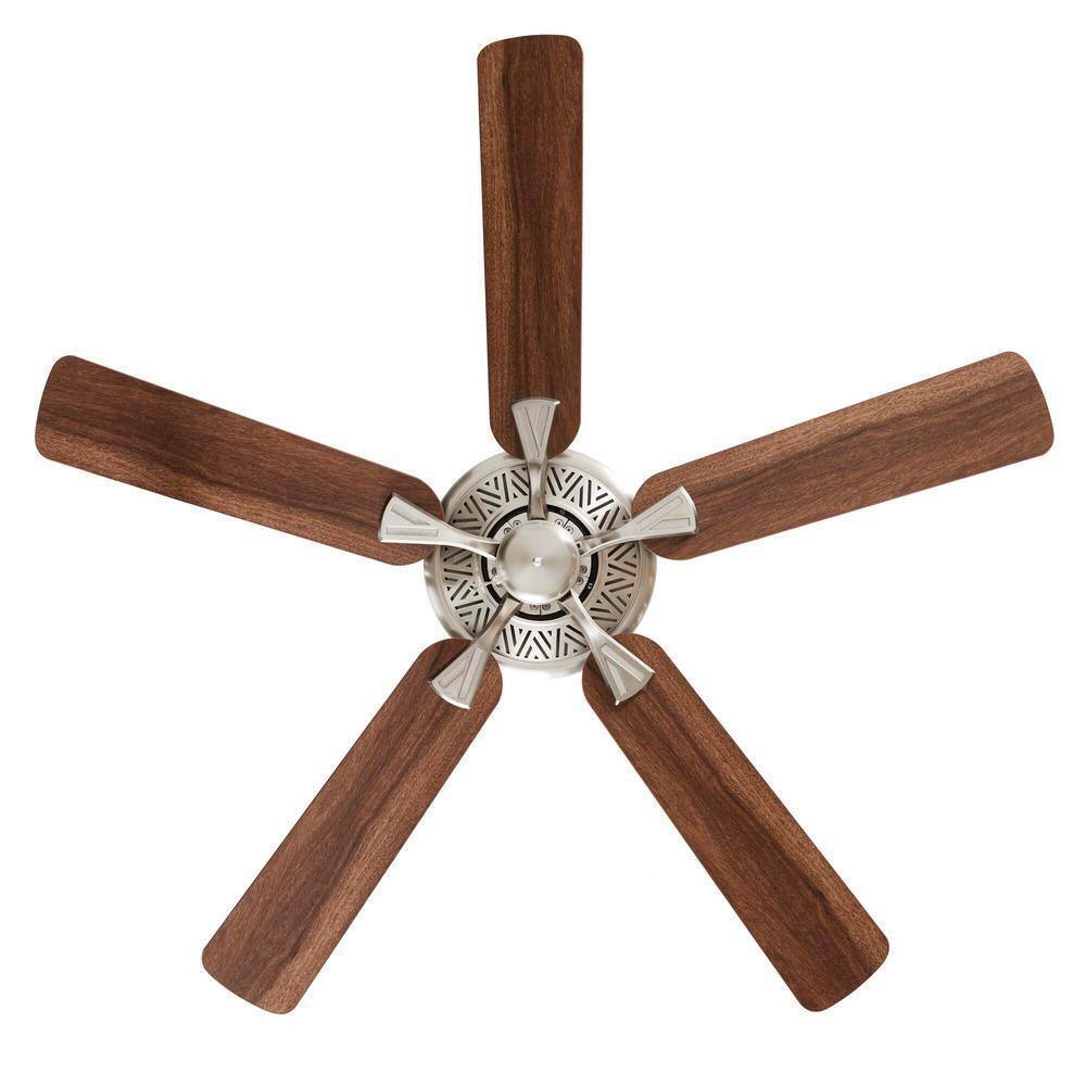 Hampton Bay Chatfield 52 in. Indoor Brushed Nickel Ceiling Fan