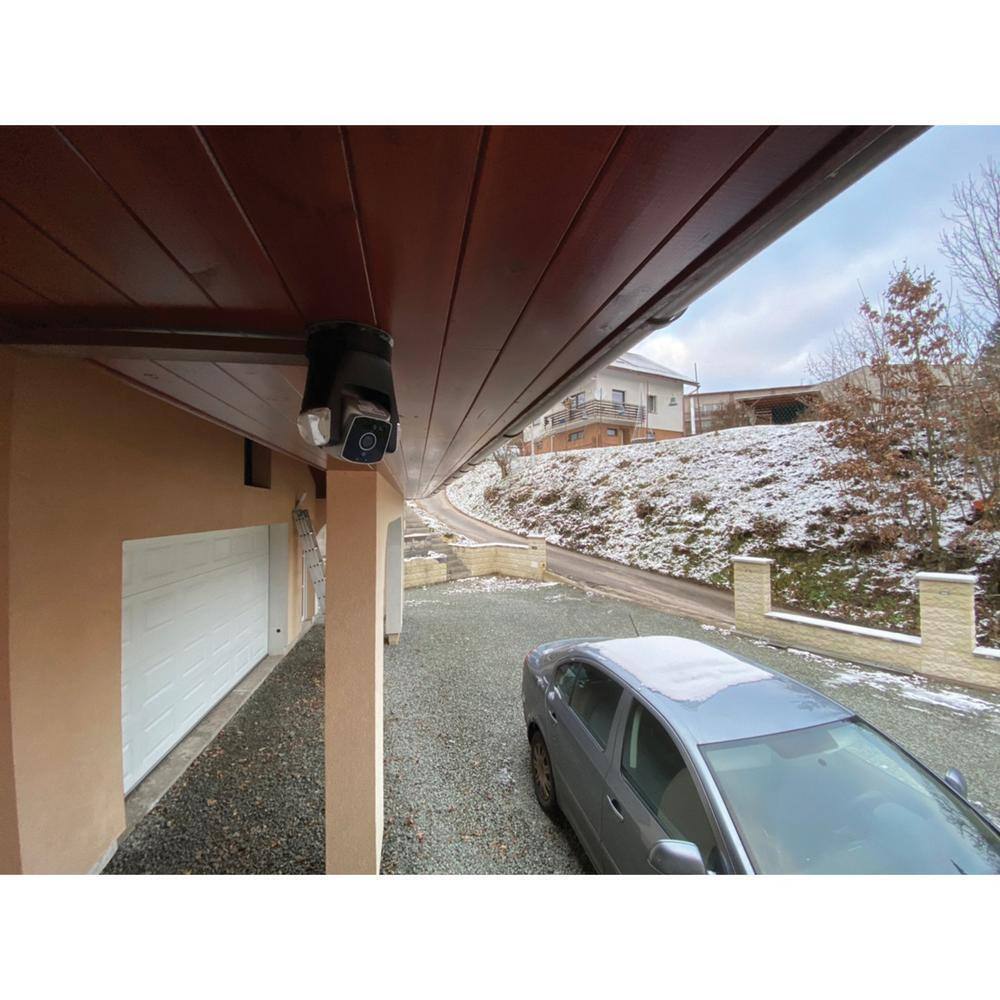 CLEER Ares Pro Biometric Auto Tracking Outdoor PTZ Security Camera in Black