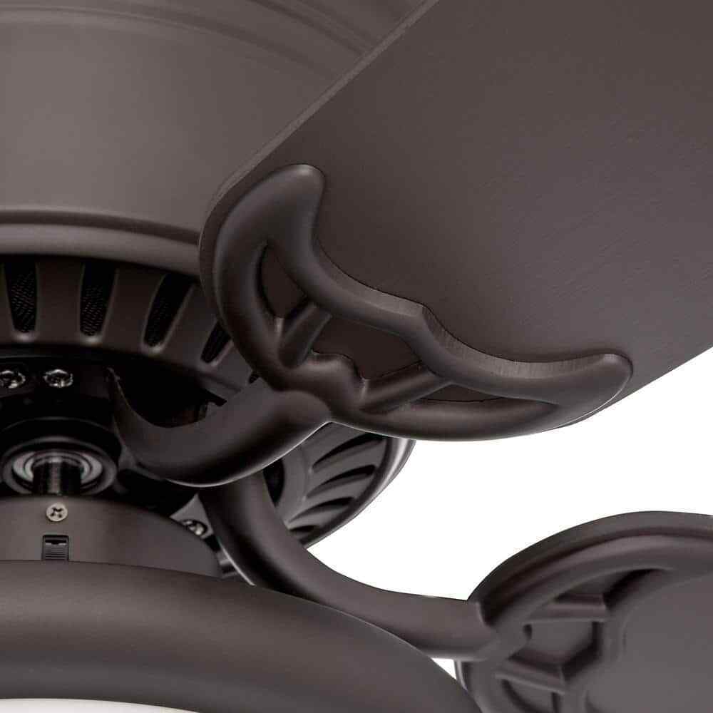 Hugger 56 in. LED Espresso Bronze Ceiling Fan