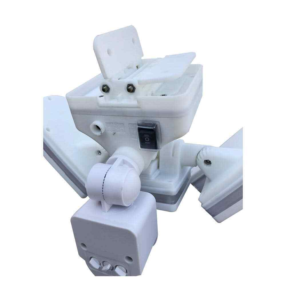 NATURE POWER White������Solar Motion Activated Integrated LED������Security������Flood������Light