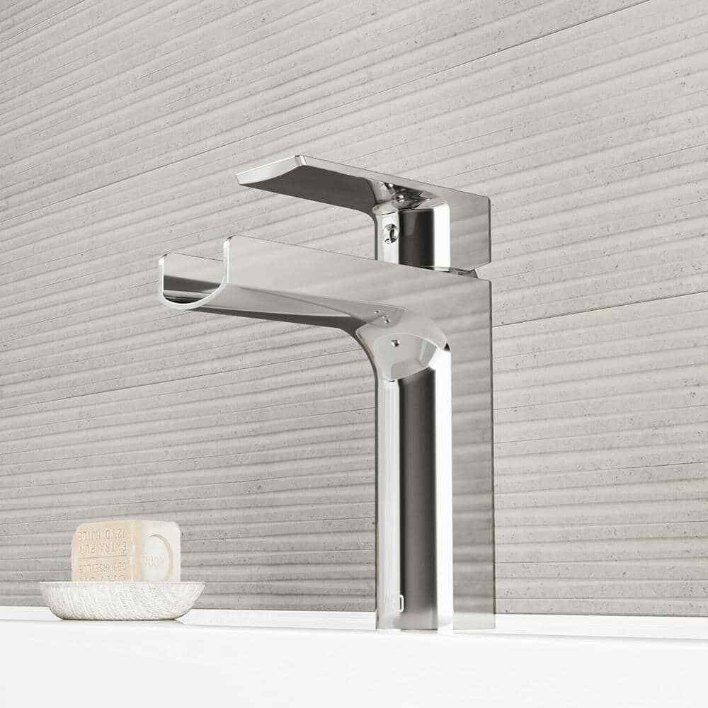 VIGO Ileana Single Handle Single-Hole Bathroom Faucet in Chrome VG01042CH