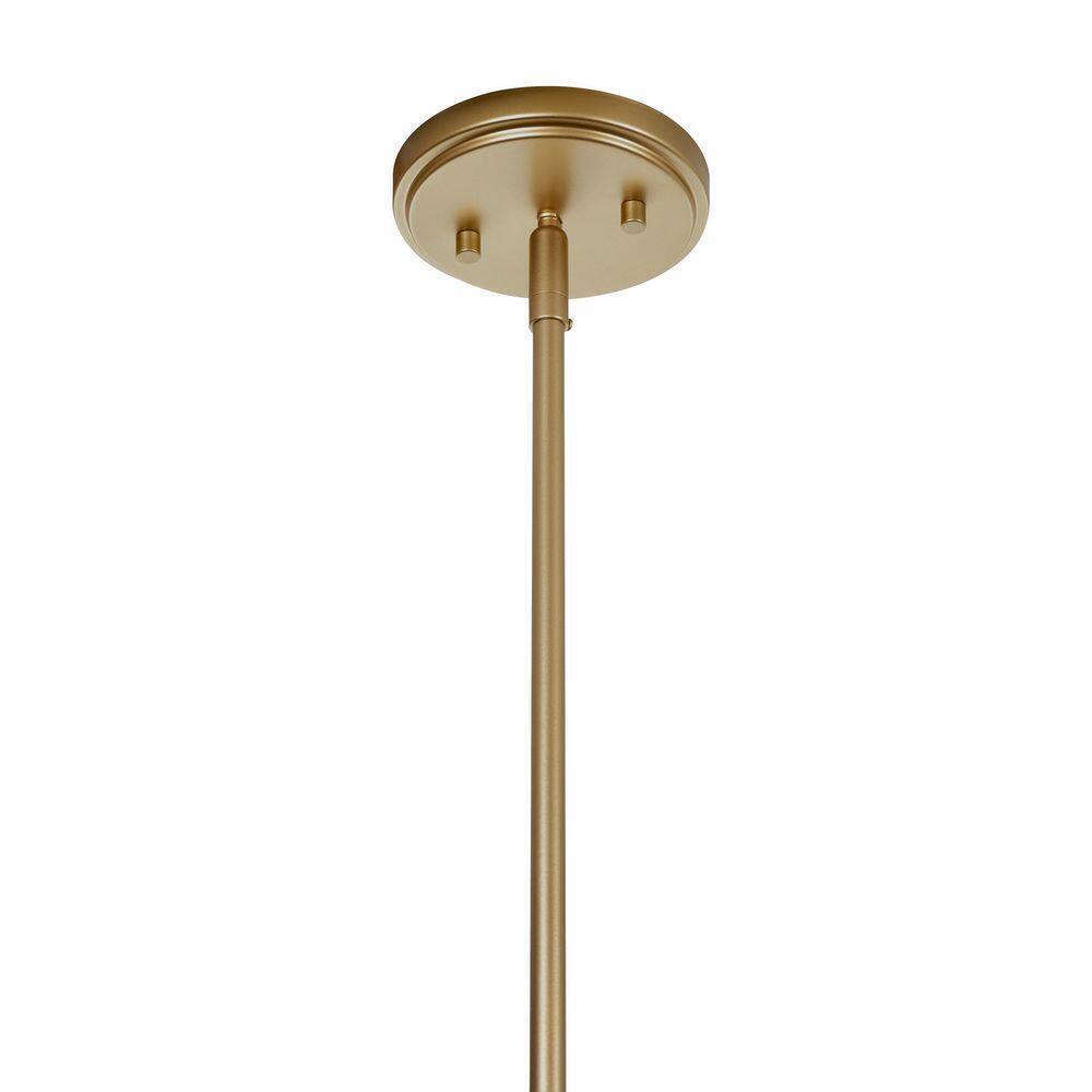STANFORD LIGHTING Argenta 1-Light Antique Brass Cage Pendant
