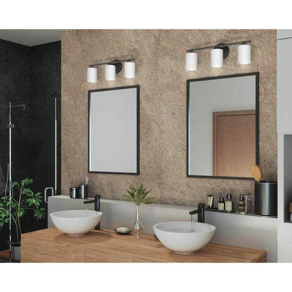Progress Lighting Replay Collection Three-Light Bath + Vanity P2159-31