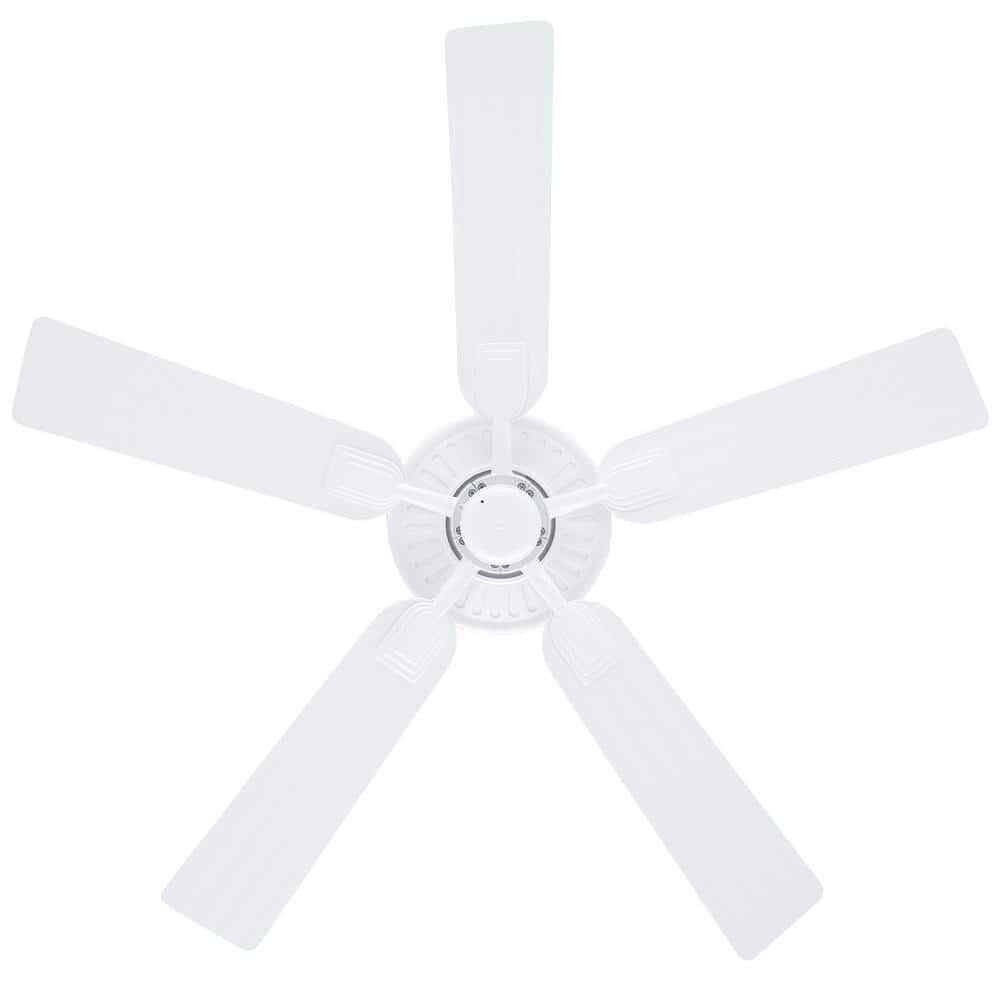 Hampton Bay Barrow Island 52 in. Indoor/Outdoor Wet Rated White Ceiling fan
