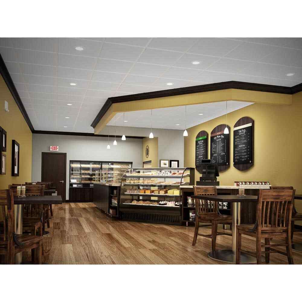 Halo 4 in. White Integrated LED Recessed Ceiling Light Trim RL4099S1EWHR