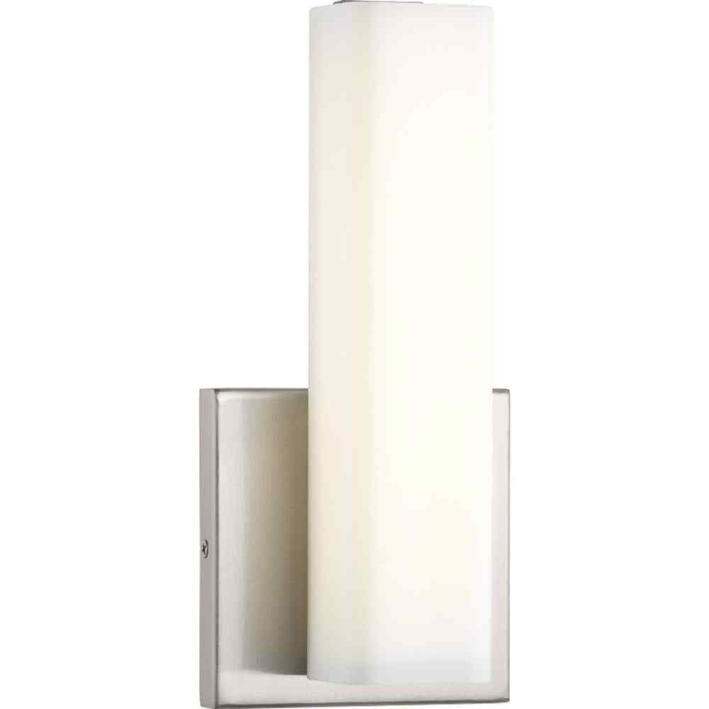 Progress Lighting Beam 16-Watt Brushed Nickel Integrated LED Sconce