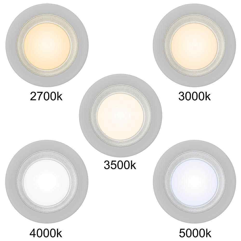 Commercial Electric 4 in. Selectable LED Recessed Trim Downlight