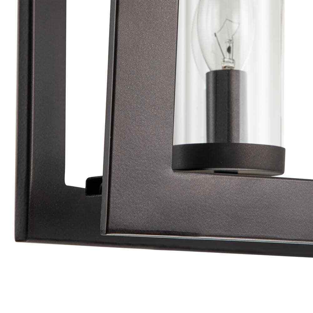 RRTYO Sylvette 5-Light Oil Rubbed Bronze Kitchen Curved Island Chandelier