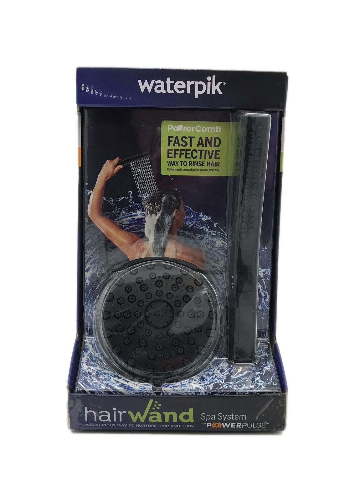 Waterpik 1.8 GPM 5 in. Wall Mount Dual Shower Head and Handheld Shower Head