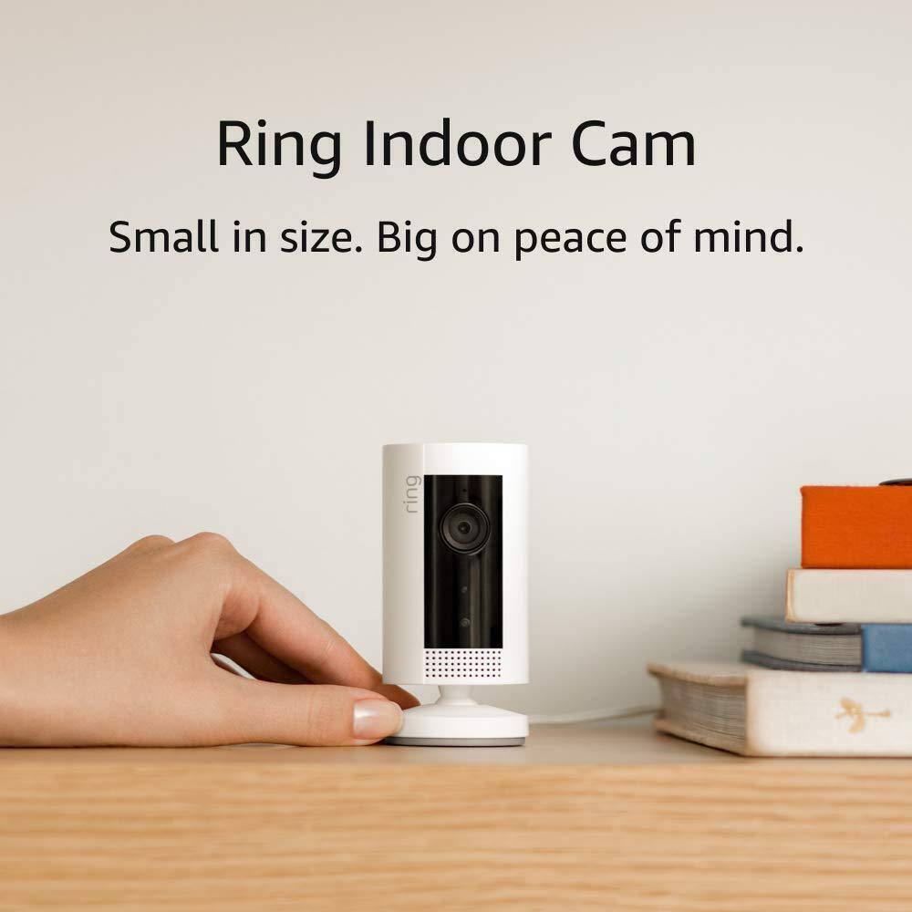 Ring Indoor Cam 2nd Gen - Plug-In Smart Security Wifi Video Camera 2-Pack