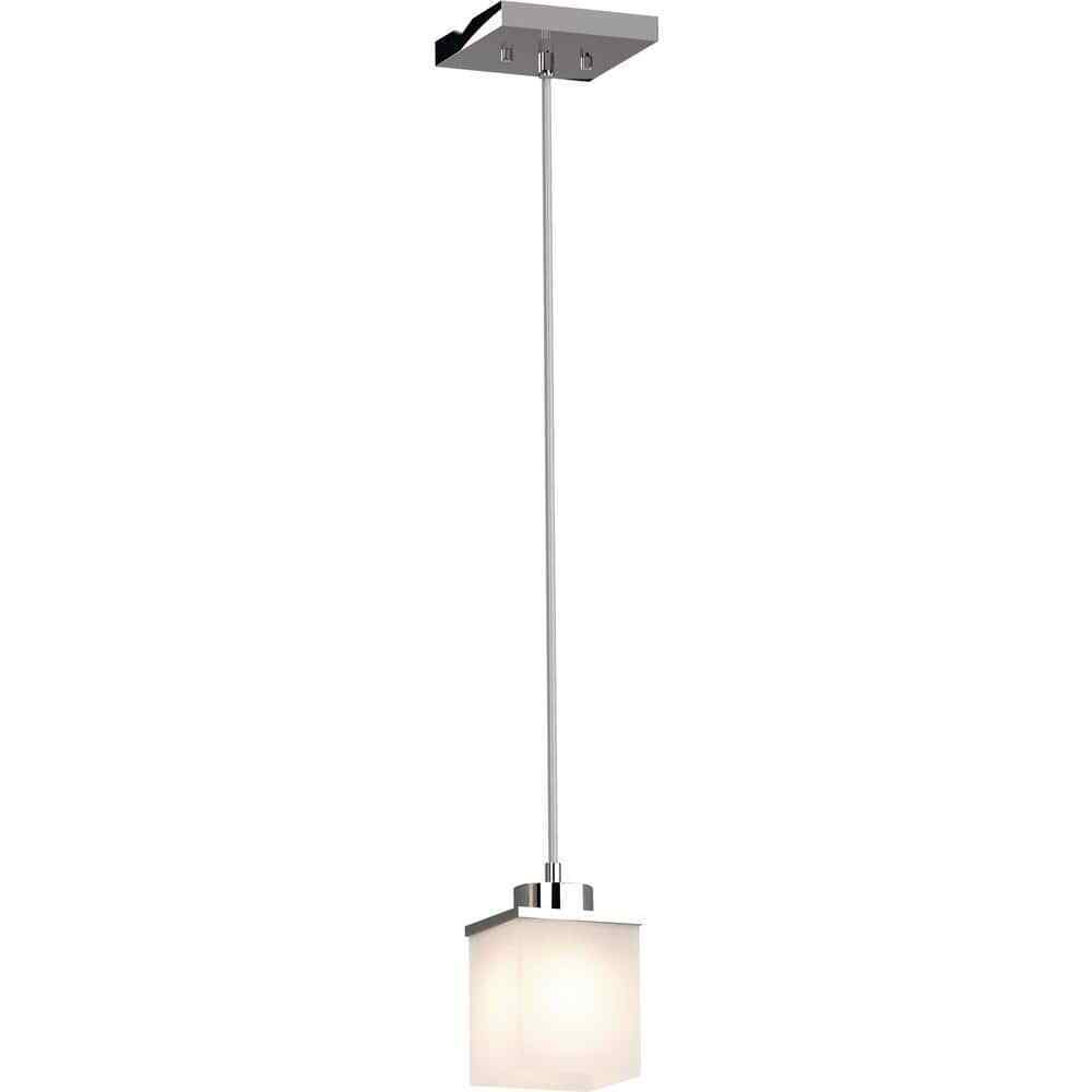 Volume Lighting Sharyn 1-Light Chrome Indoor Mini Pendant