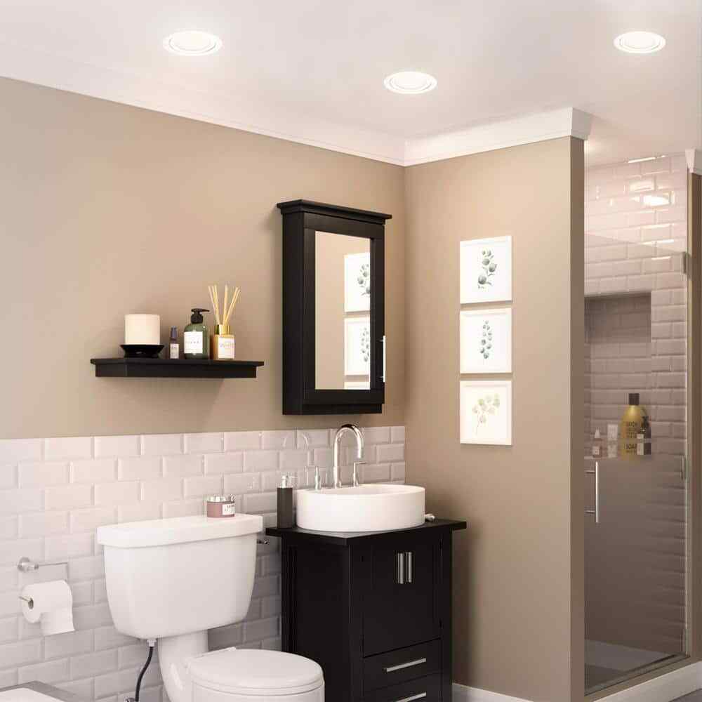 Commercial Electric 6 in. Selectable Canless Recessed Integrated LED Kit