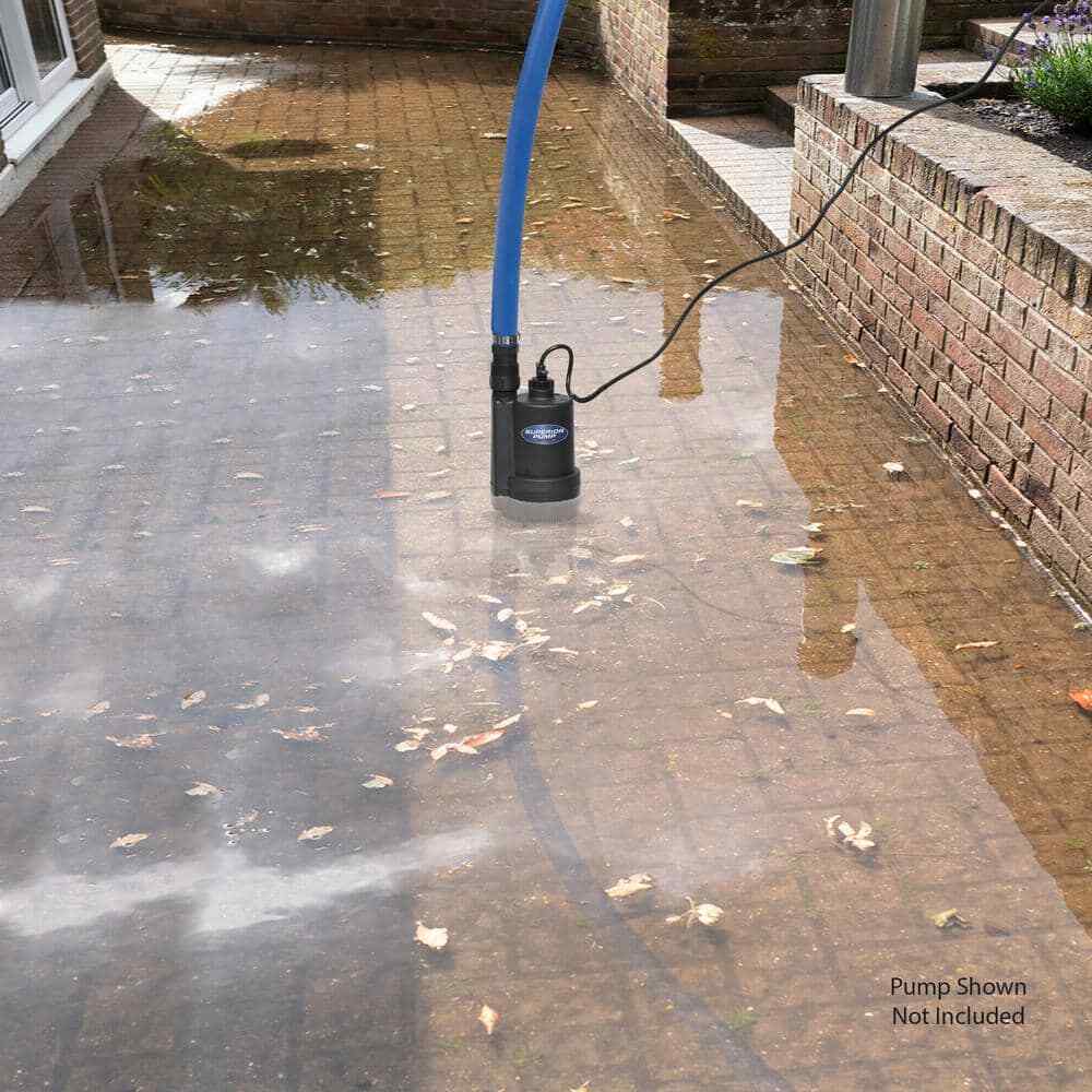 Superior Pump 1-1/2 in. x 25 ft. Lay-Flat Discharge Hose Kit 99621