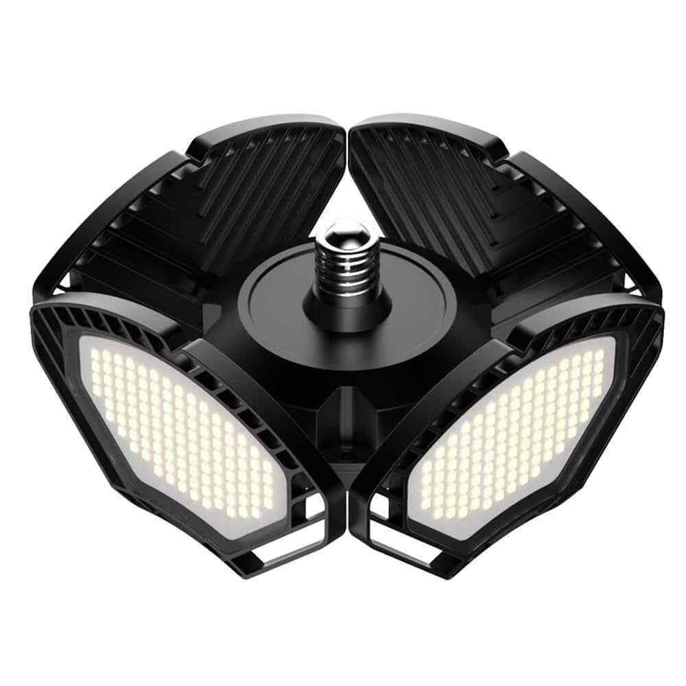 Pinegreen Lighting 15 000 Lumens LED 4-Panel Garage E26 Bulb 5000K Daylight