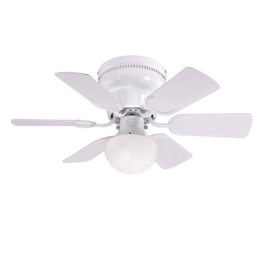 Westinghouse Petite 30 in. LED White Ceiling Fan with Light Kit