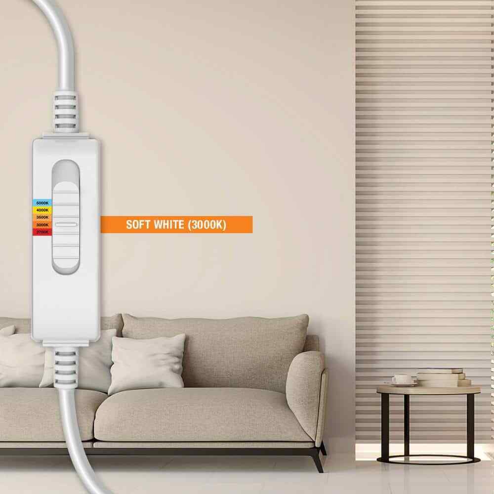 Commercial Electric 6 in. Adjustable CCT Canless LED Recessed Light Kit